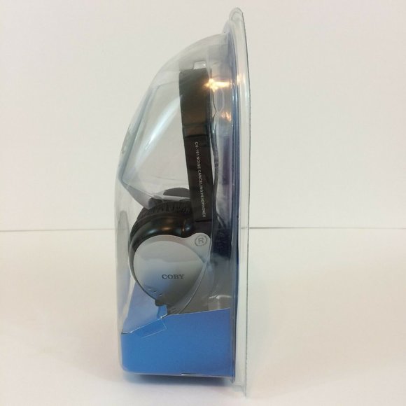 Coby CV-191 Noise Canceling Stereo Digital Headphones with Swivel Earcups New - Picture 4 of 8